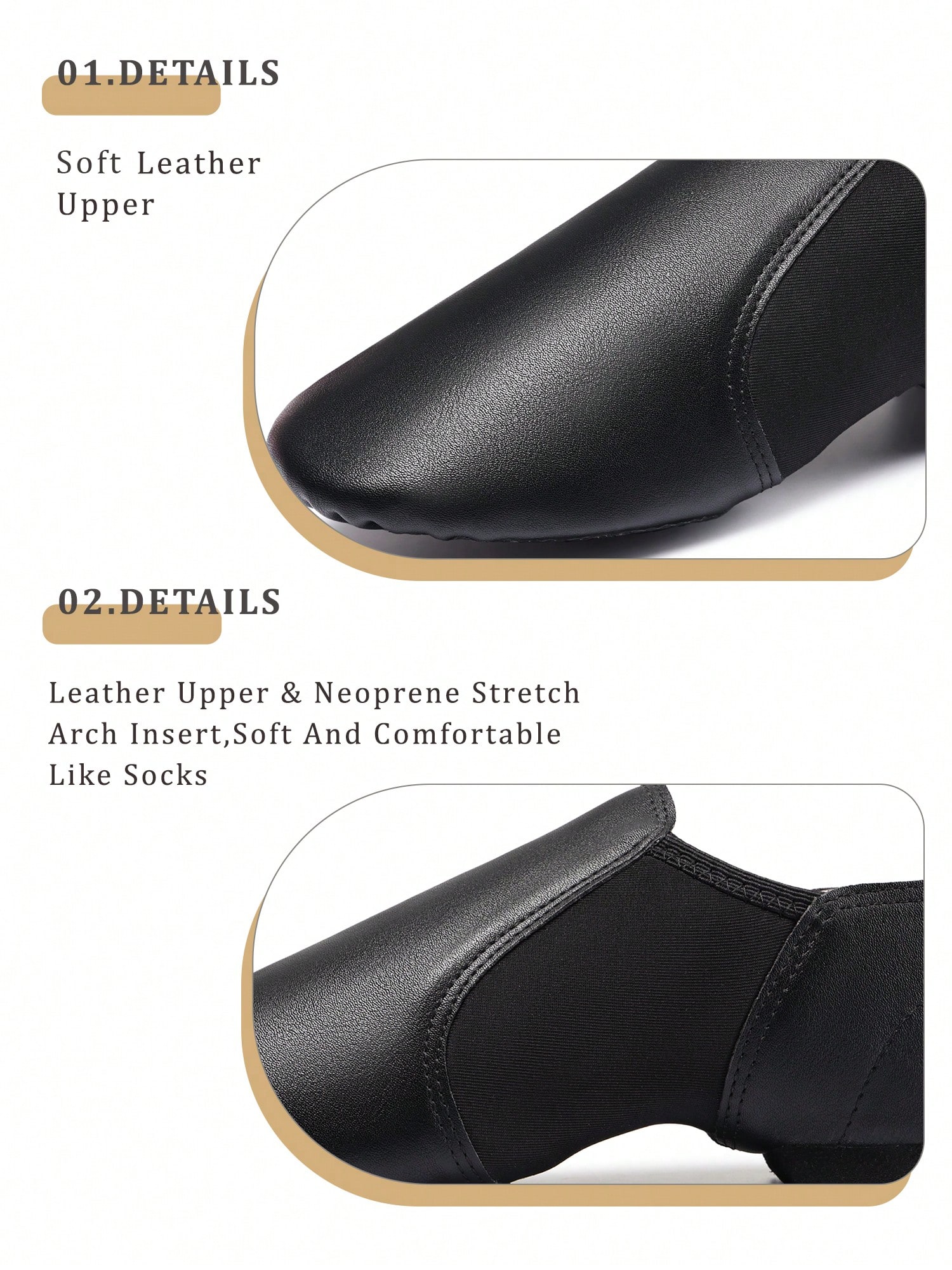 Chaussures de jazz en cuir sou - Sneakers avis et prix